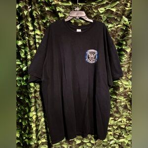 US Navy T Shirt Eagle Shield Service Honor Sacrifice Black Men’s 2XL